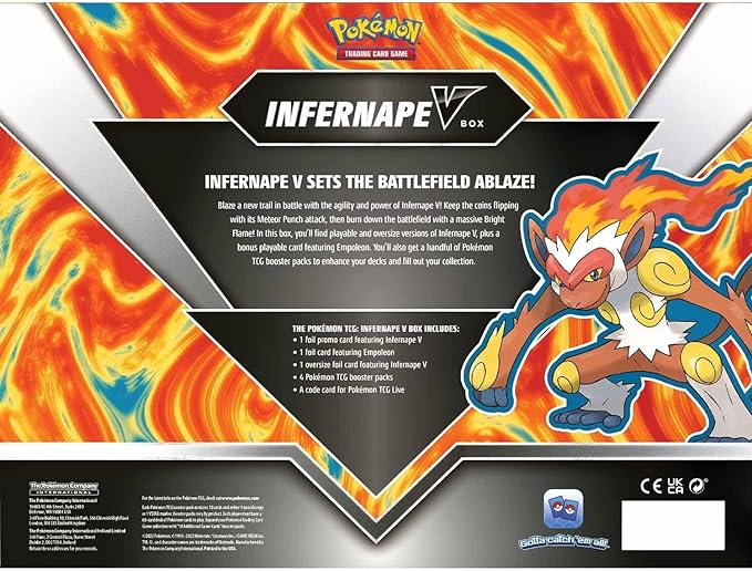 Colección Infernape V Box Origen Perdido Español