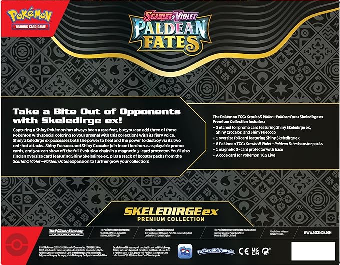 Colección Premium "destinos de paldea" Skeledirge