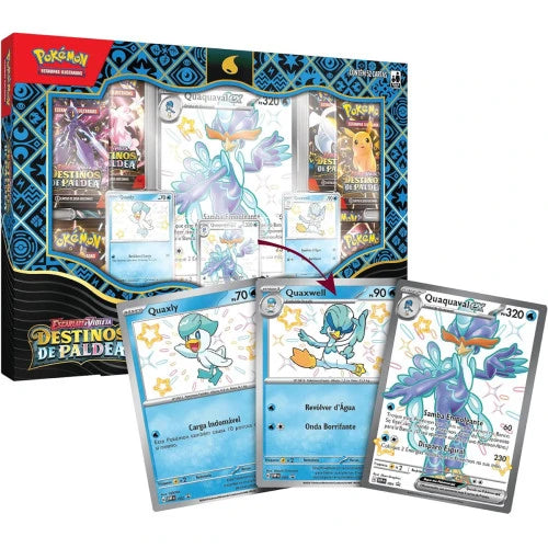 Colección Premium "destinos de paldea"  Shiny Quaxly