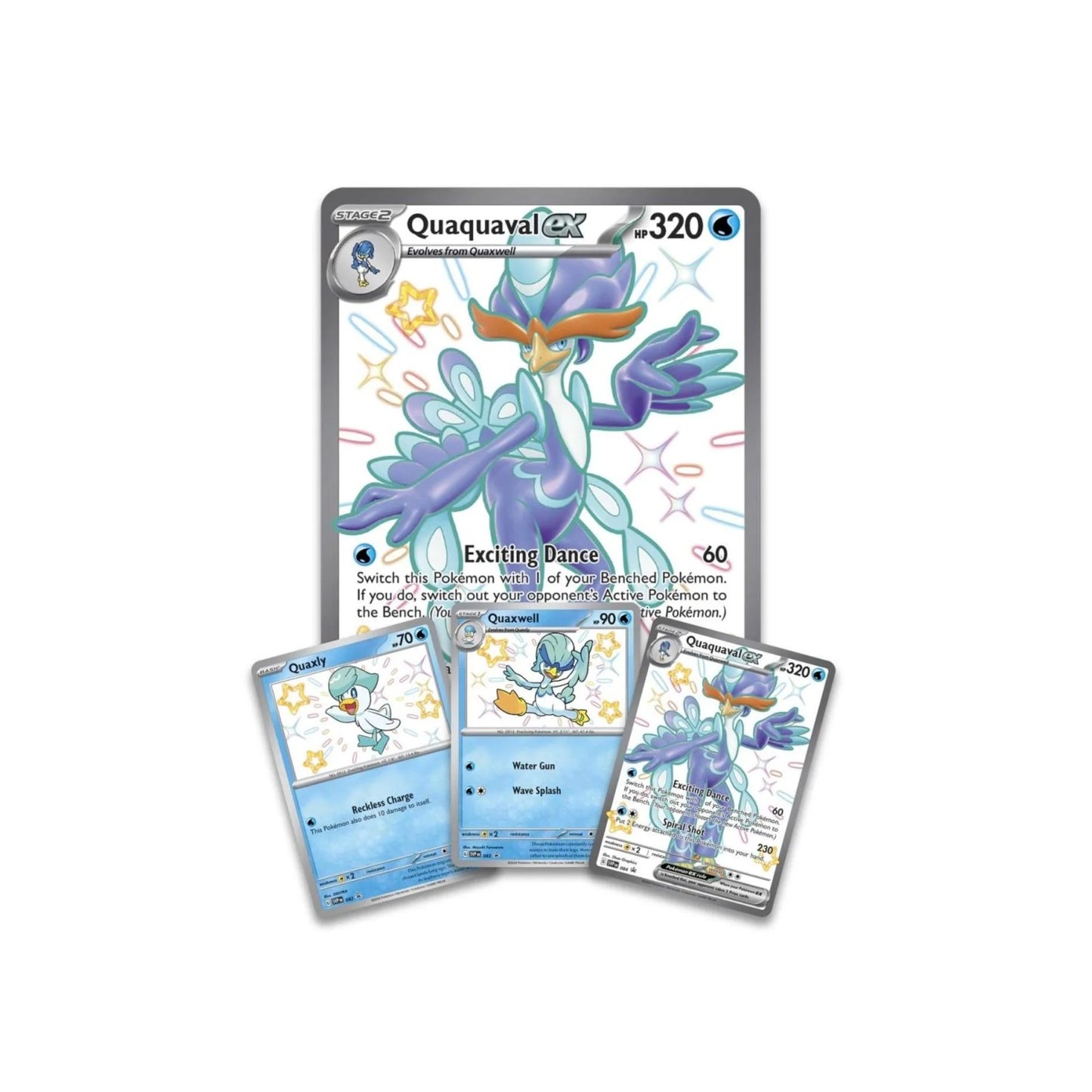 Colección Premium "destinos de paldea"  Shiny Quaxly